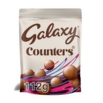 Galaxy Counters Milk Chocolate Pouch (112 g)